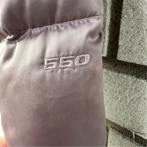 The North Face Aconcagua 550 Down Jacket Purple Satin Puffer Women’s XS - Picture 7 of 15